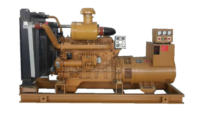 启东上柴250kw大型柴油二手发电机组